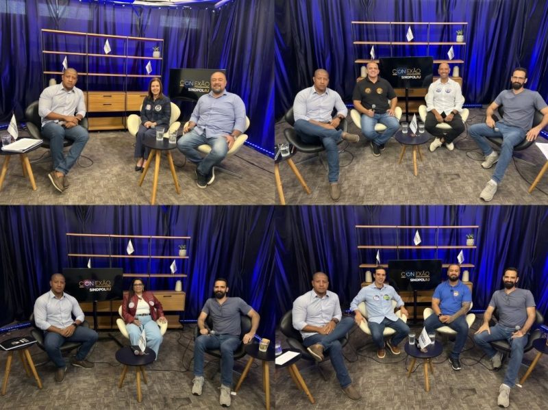 Conexão Sindpol-RJ estreia com entrevistas com candidatos nas eleições de 2026