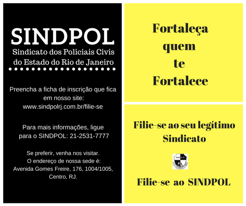Sindicato dos Policiais Civis do Estado do Rio de janeiro (1)