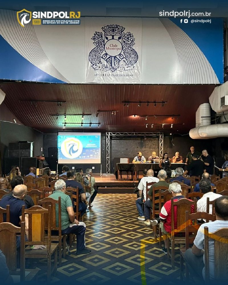 Sindpol-RJ realiza AGE para tratar da vacância na Diretoria Jurídica